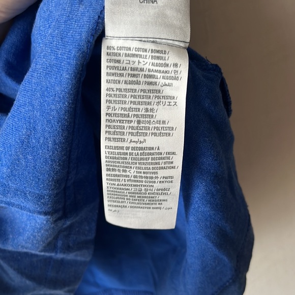 Hollister blue tank top - Picture 4 of 6